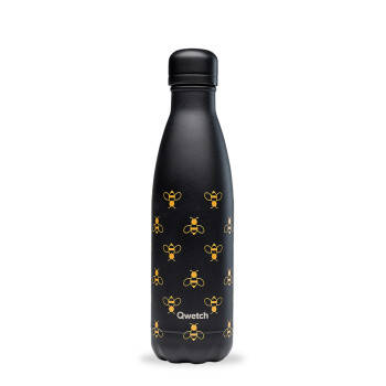 Bee black insulated bottle - 500 ml