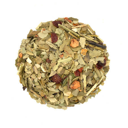 Stimulating and draining herbal tea - Citrus flavour - Fruity mate Stimulating and draining herbal tea - Citrus flavour - Fruity mate