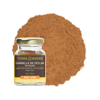 Cannelle de Ceylan bio en poudre