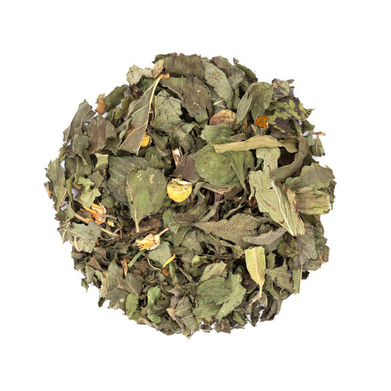Tisane de plantes aux vertus expectorantes et apaisantes - Calmetoux