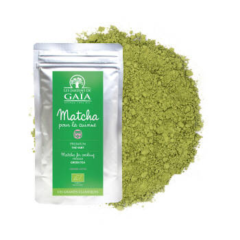 Organic Matcha green tea for cooking