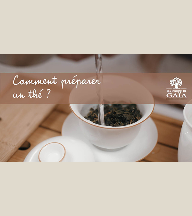 Vidéo Comment préparer un thé
                                  