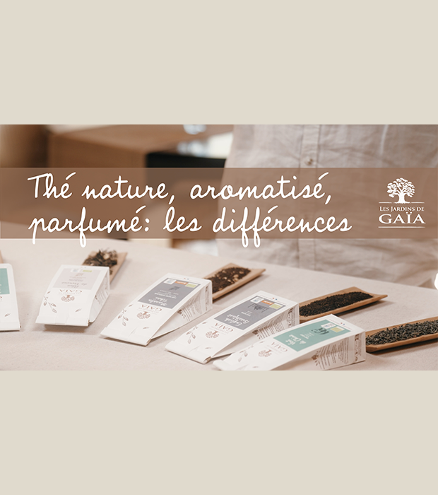 Vidéo Thé nature, thé aromatisé, thé parfumé les différences
                                  