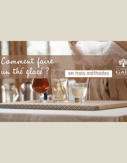 Vidéo Comment faire un thé glacé
		                    