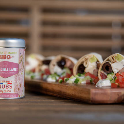 Epices rubs incredible lamb avec wraps
			                    