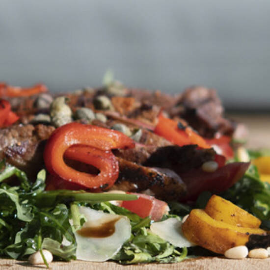 Tagliata de bœuf aux épices rubs bio Ultimate Beef
  	                                    