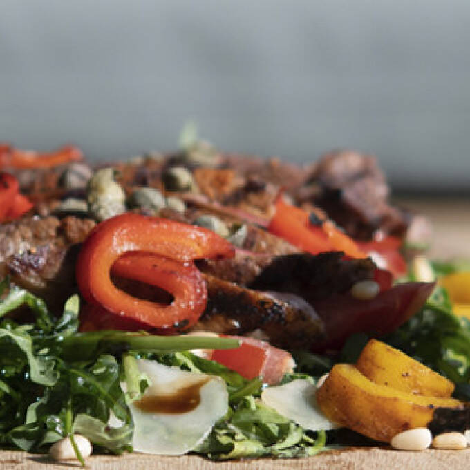 Tagliata de bœuf aux épices rubs bio Ultimate Beef
			                    