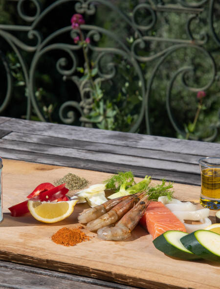 Epices rubs bio Zesty fish avec les ingrédients de la parillada
				                    