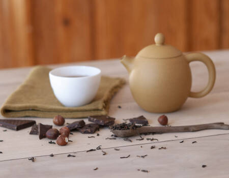 Tea and chocolate pairing