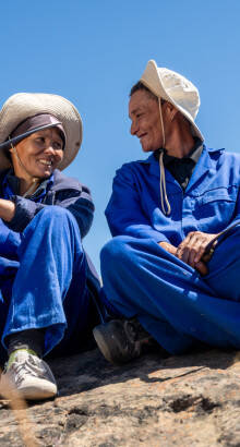 Producteurs de rooibos en Afrique du Sud
									