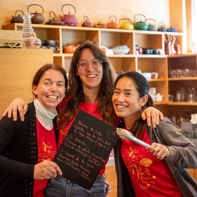 L'équipe des Jardins de Gaïa
			                    